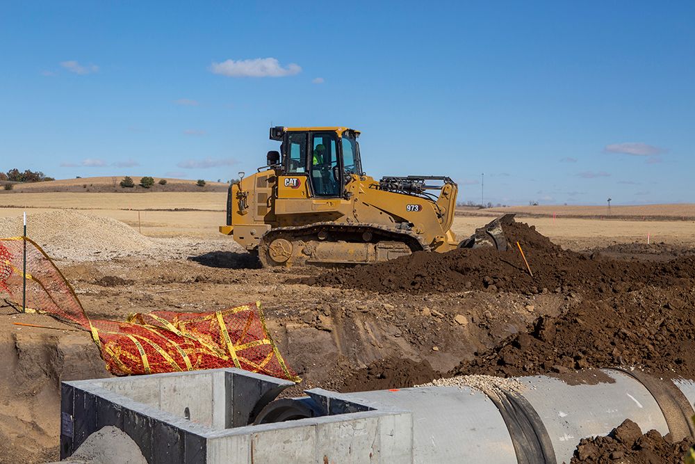 CAT 973 Track Loader