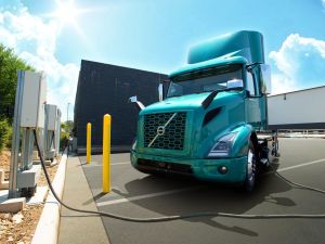 VNR Electric Charging Volvo Trucks North America