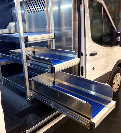 DuraRac Van Shelving System - Dejana Truck & Utility Equipment