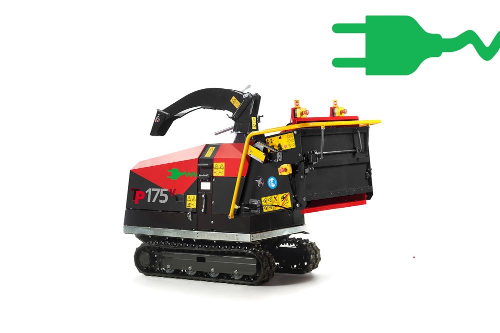 TP Battery-Electric Wood Chipper - Utility Fleet Professional