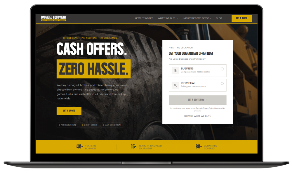 CAS Automotive Launches Damaged Equipment Remarketing Service