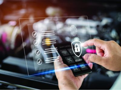 Protection,And,Security,Of,Vehicle,Data,On,Virtual,Screens,Concept,