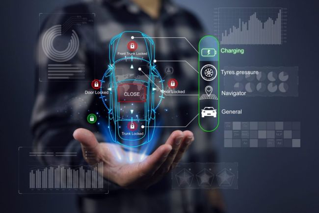 The,User,Holds,A,Car,Hologram,In,His,Hand,And